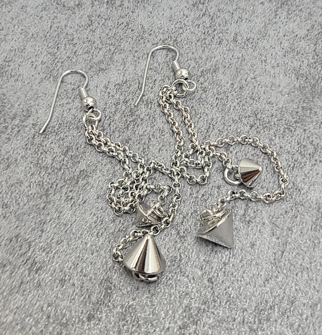 spike drop earrings 상품이미지2