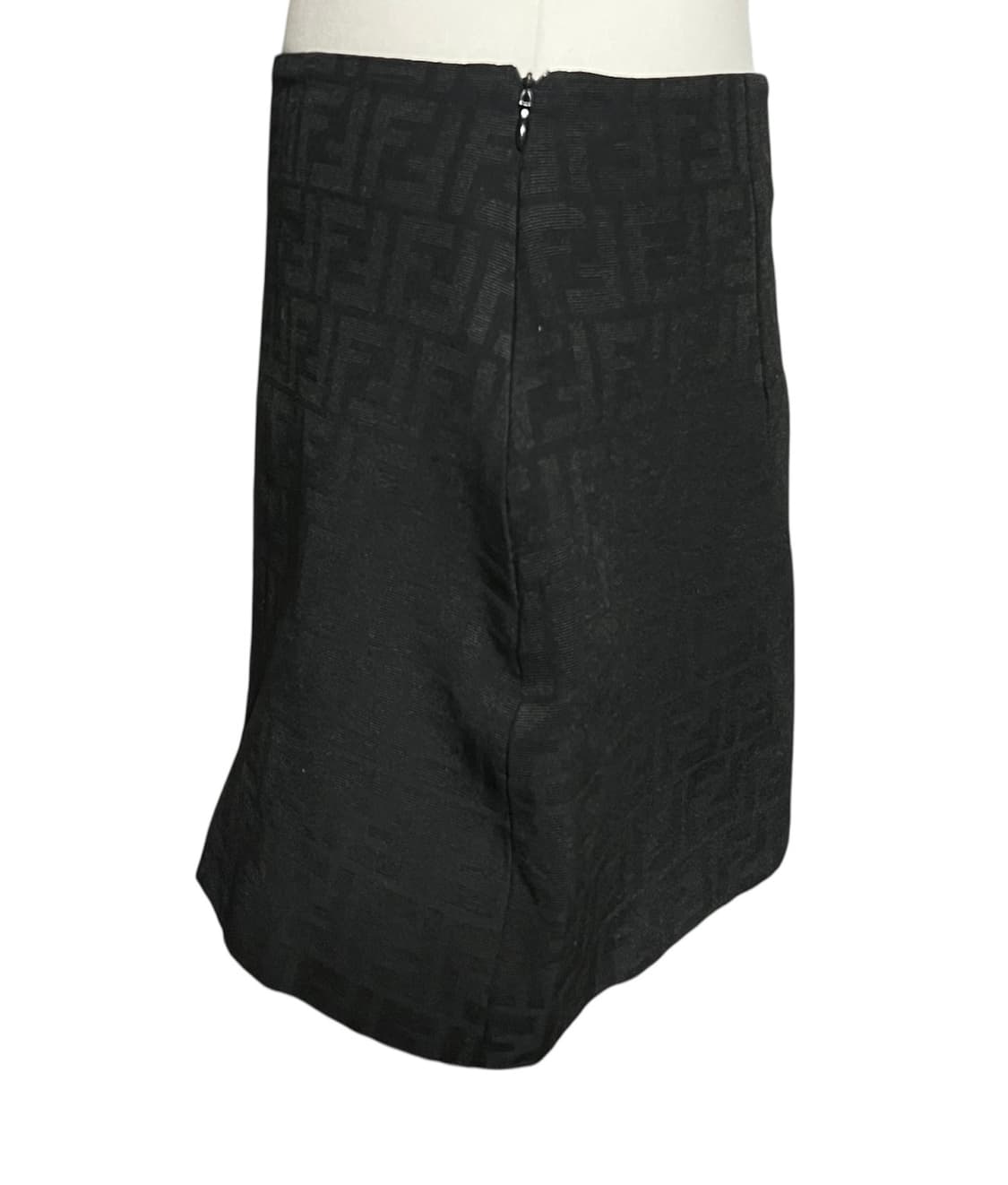 펜디 FF 로고 블랙 미니스커트 L 상품이미지4