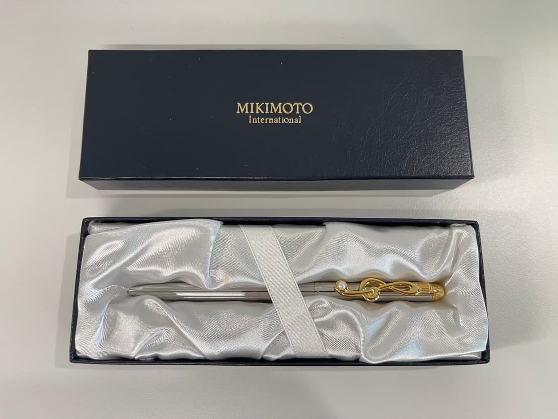 미키모토 펄 진주 장식 볼펜 2번 MIKIMOTO 상품이미지1