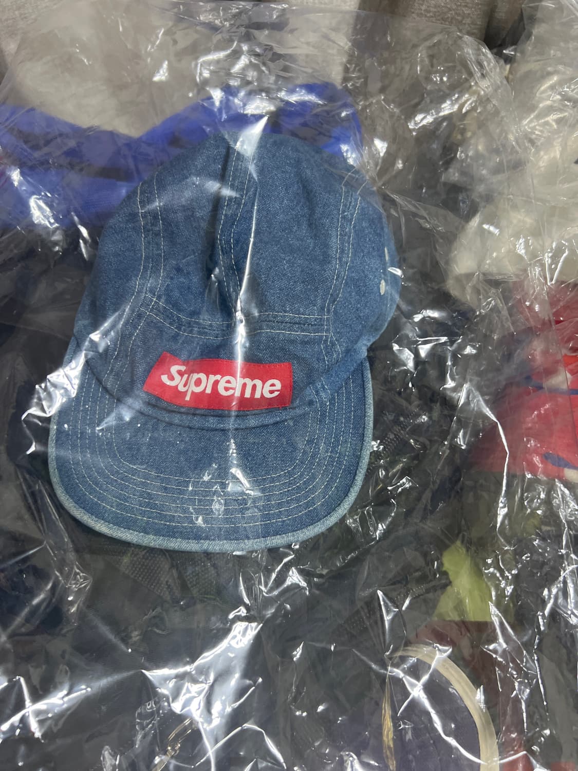 슈프림 빅스로고 캠프캡 18ss 상품이미지1