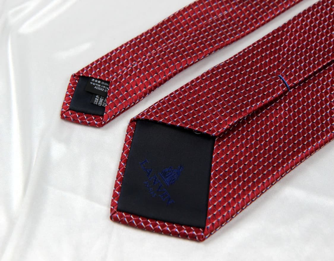 랑방 8.2cm S등급 신형 프랑스 남자 명품 넥타이 상품이미지4