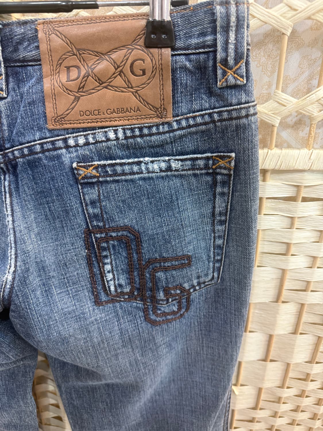 42/32 정품 돌체앤가바나 데님바지 팝니다 상품이미지7
