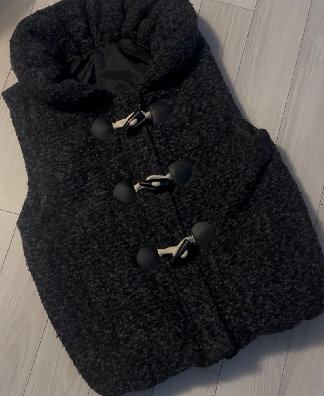 duffle sleeveless coat  상품이미지1