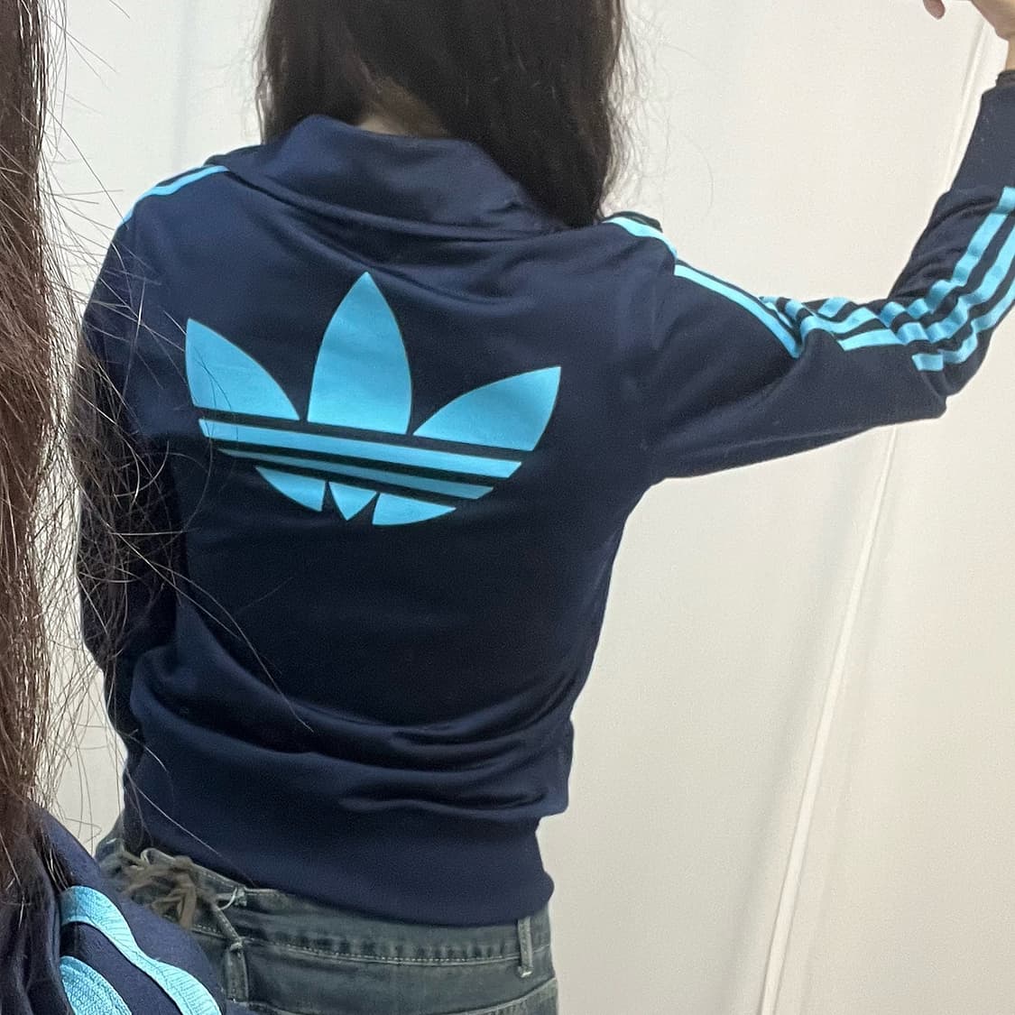 Adidas navy & sky Firebird jersey 상품이미지4