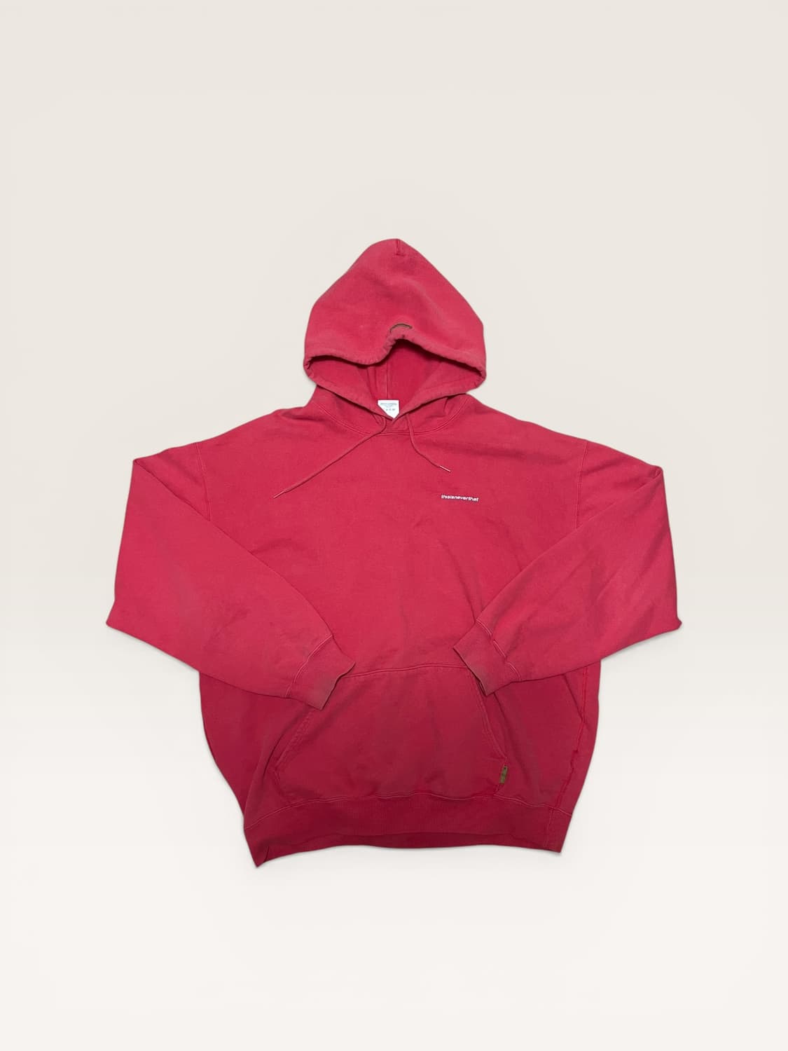 디네뎃 - 백프린팅 마젠타 후드티 (XL - XXL 추천) 상품이미지2