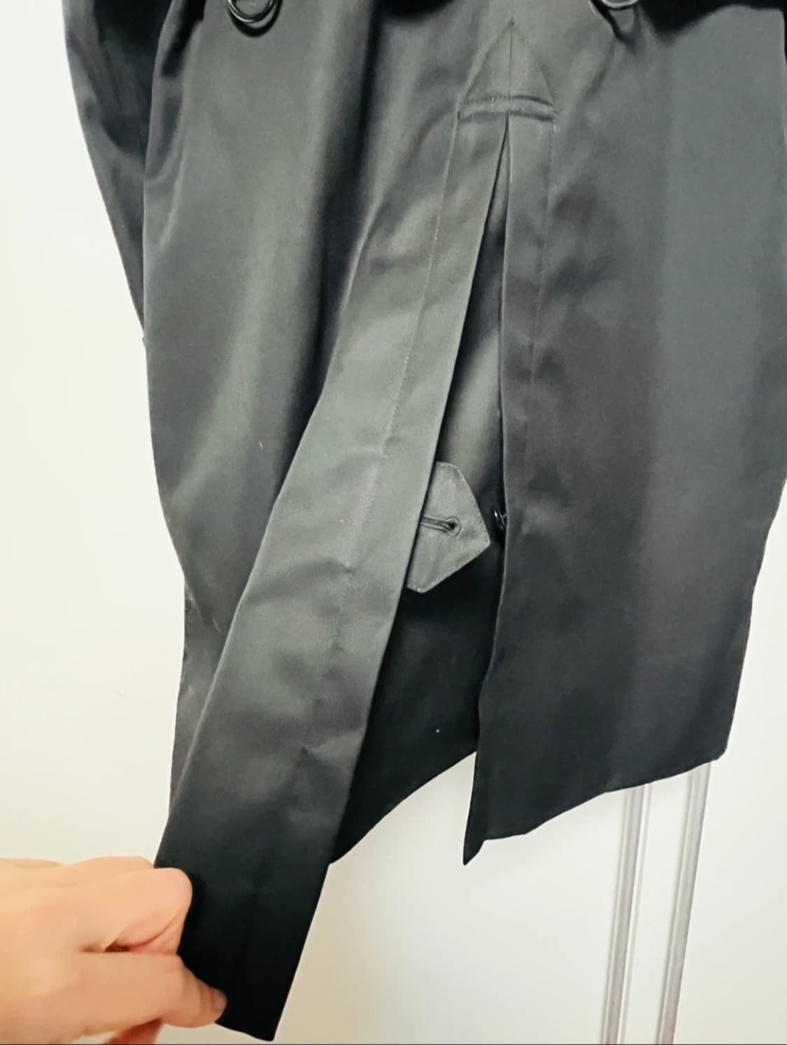 버버리 남성  코튼 싱글브레스티드 트렌치코트 100 상품이미지3