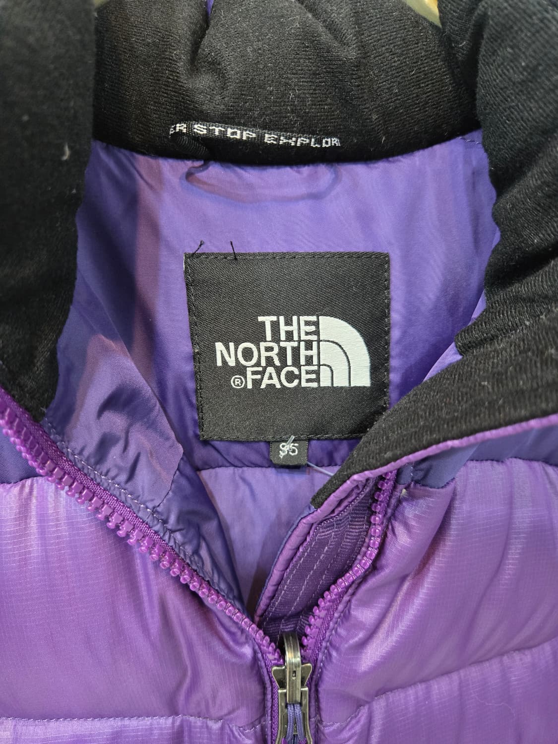 노스페이스 700필 여성 숏패딩 95 상품이미지3