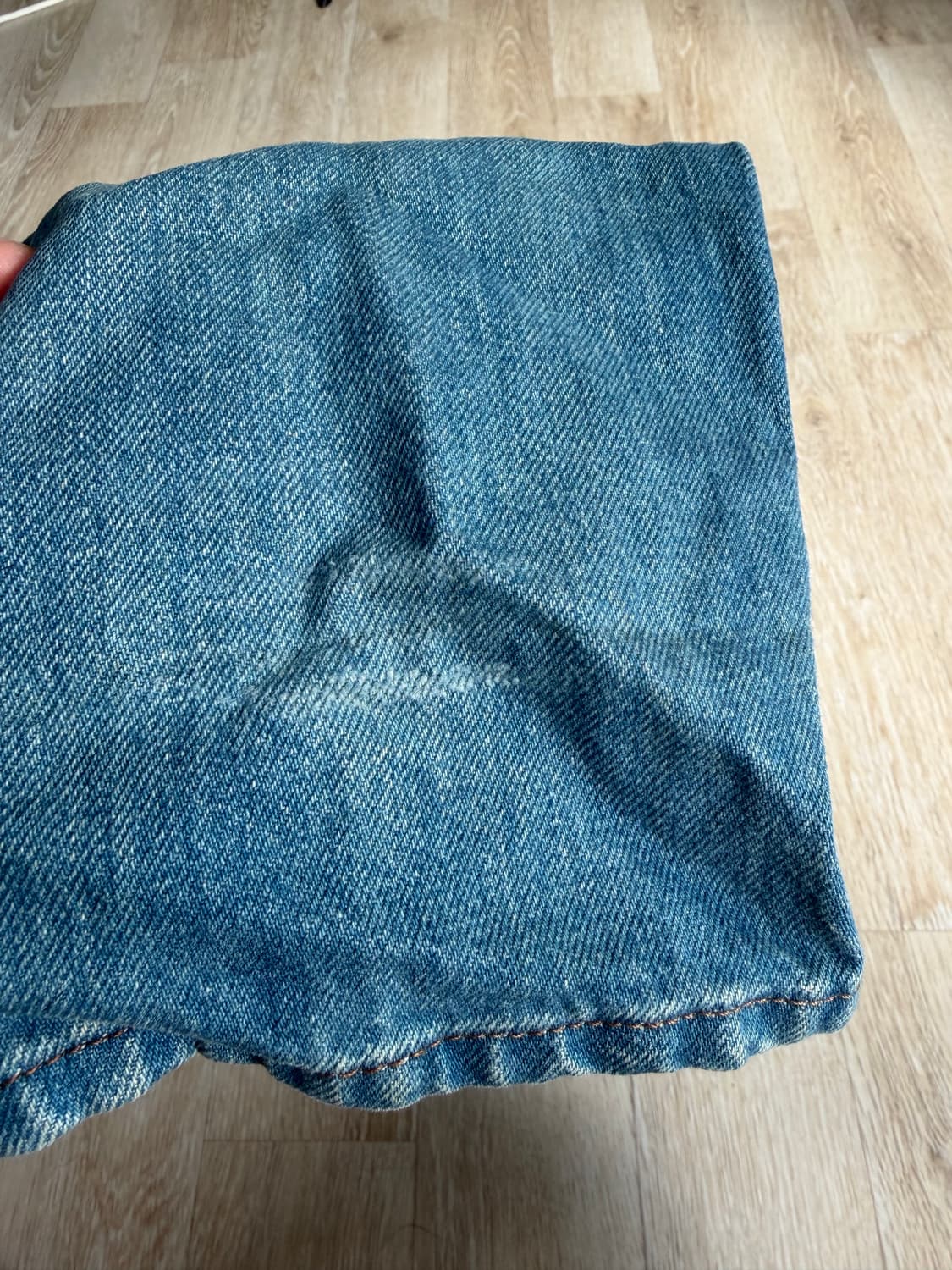 구찌 밑단 웹 디테일 데님 청바지 33사이즈 30인치 상품이미지9