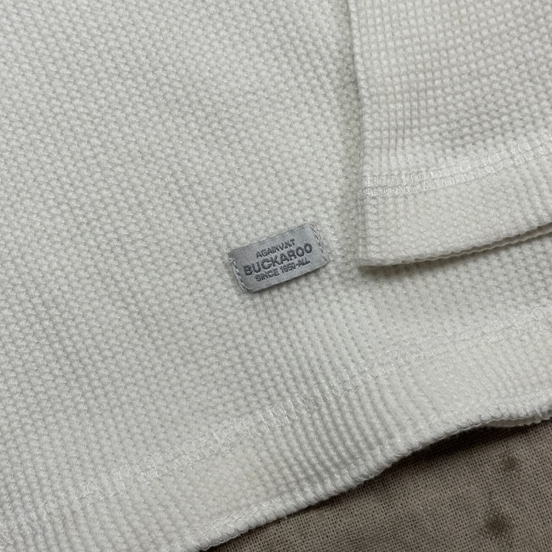 버커루 와플 헨리넥 롱슬리브 L 상품이미지4