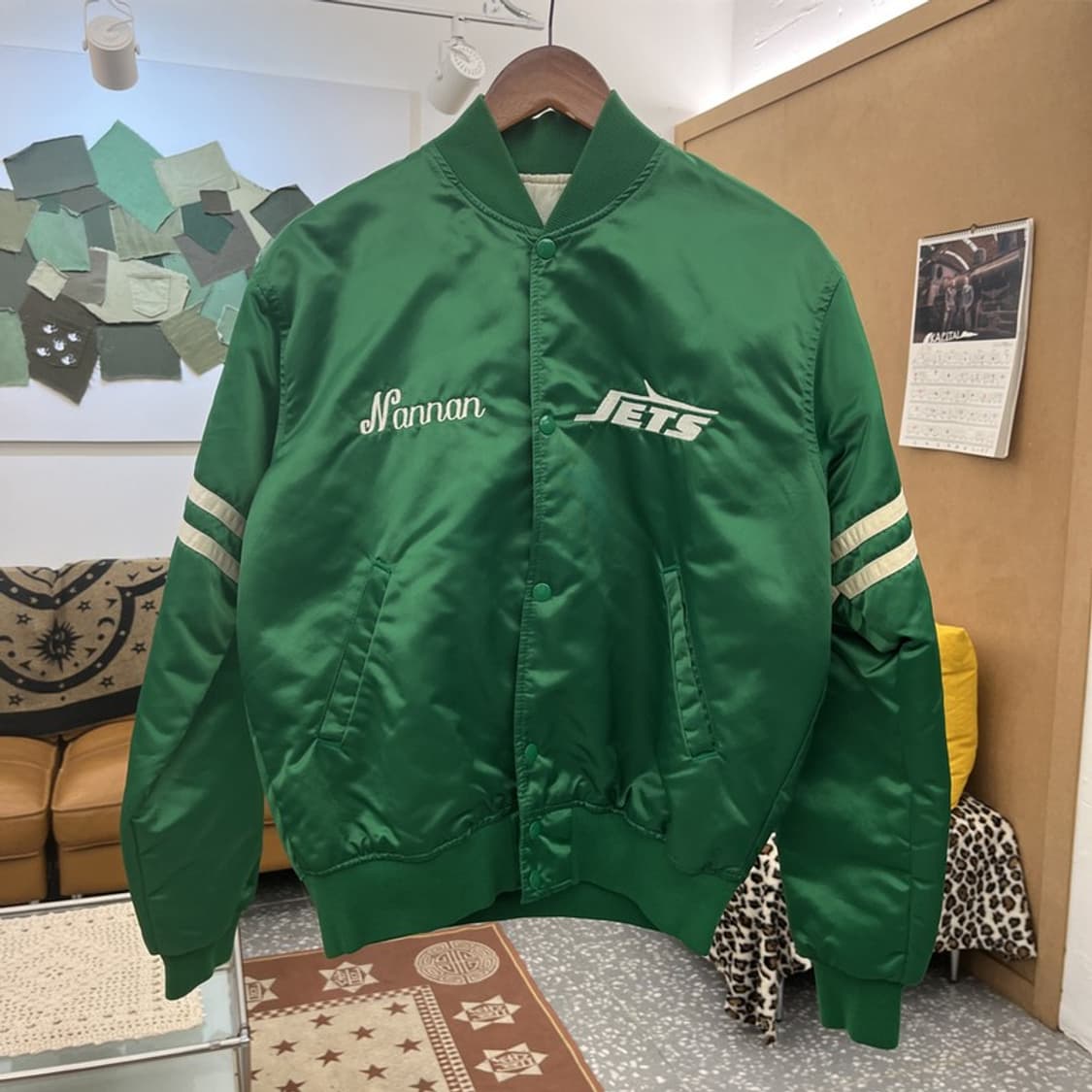 스타터 NFL 90's 프로 해밀턴 스타디움 바시티 자켓 M C09985 상품이미지3