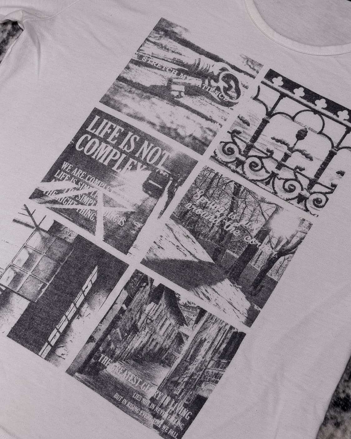 {Unknown} Gothic Graphic Tee   - Price:  상품이미지9