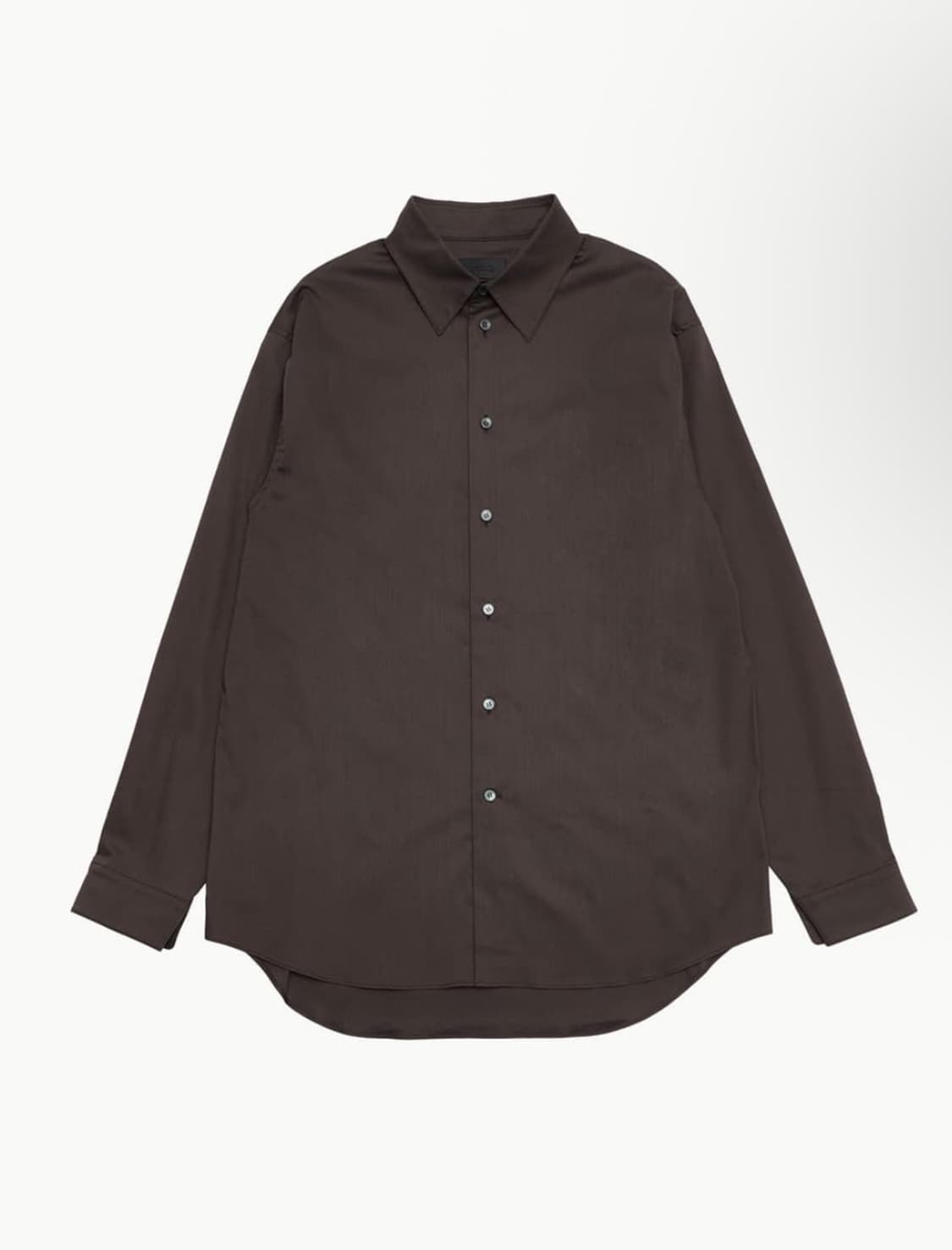 머듈 oversized shirts brown burgundy 1사이즈 상품이미지2