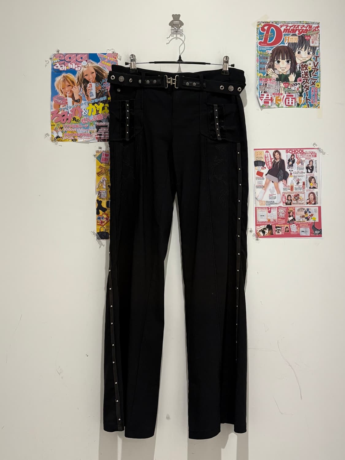 Ozz croce black boots cut pants 상품이미지4
