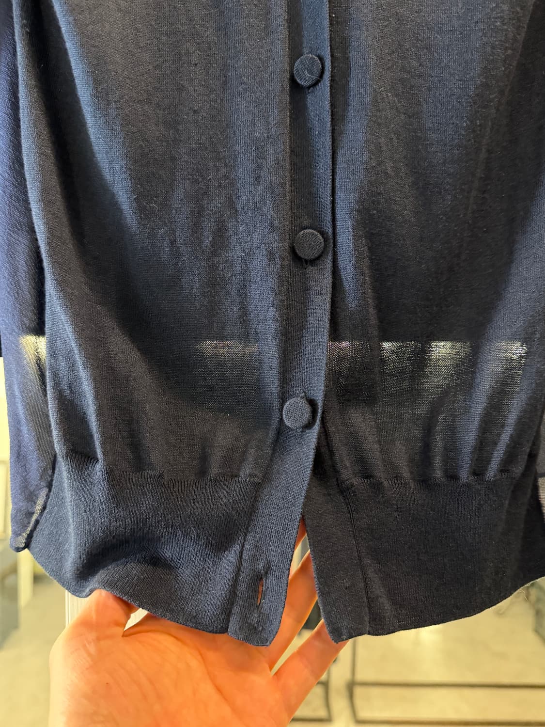 Joesph 조셉 네이비 롱 가디건 S 상품이미지4