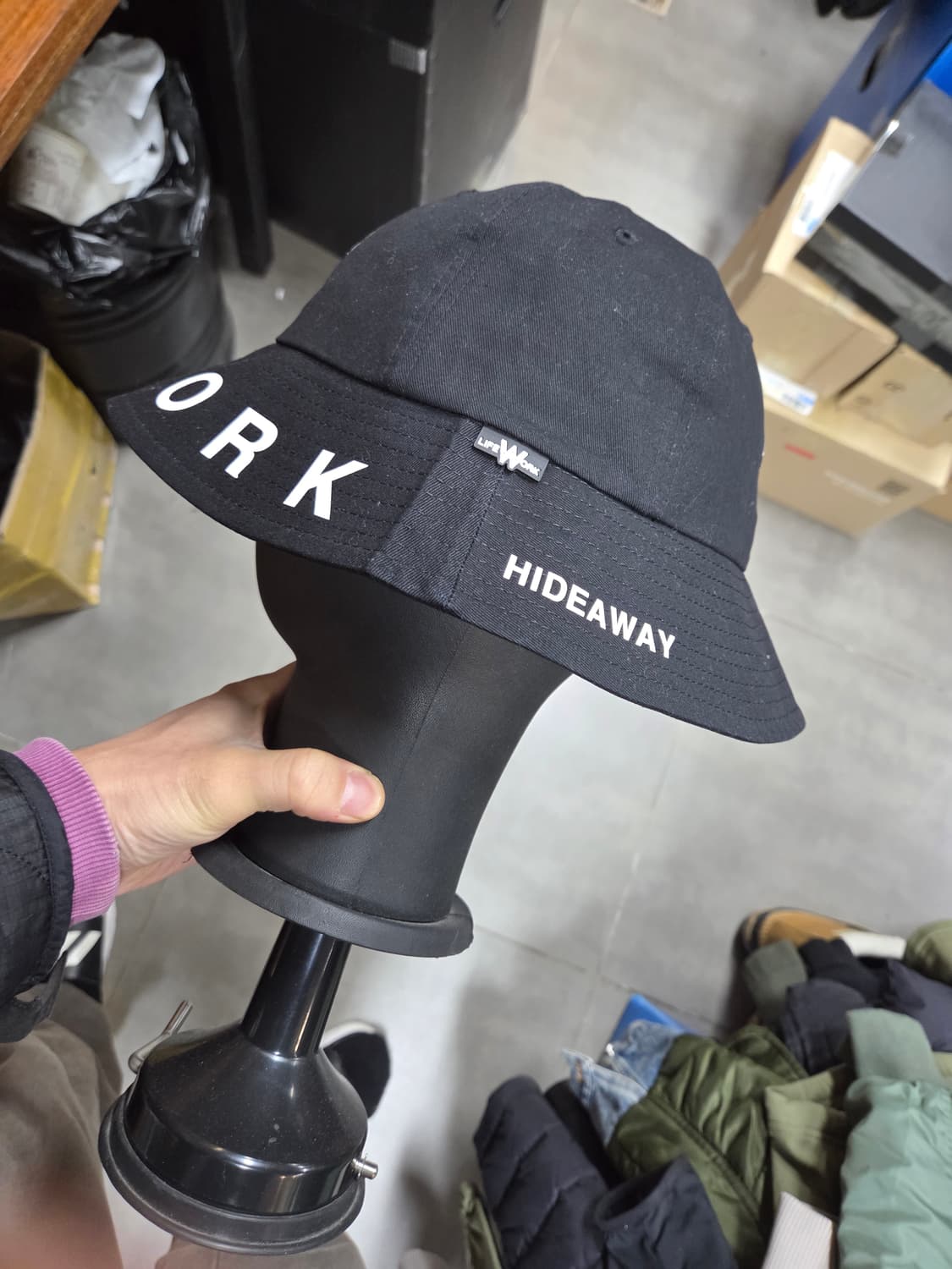 라이프워크 버킷햇 벙거지 프리 L 상품이미지5