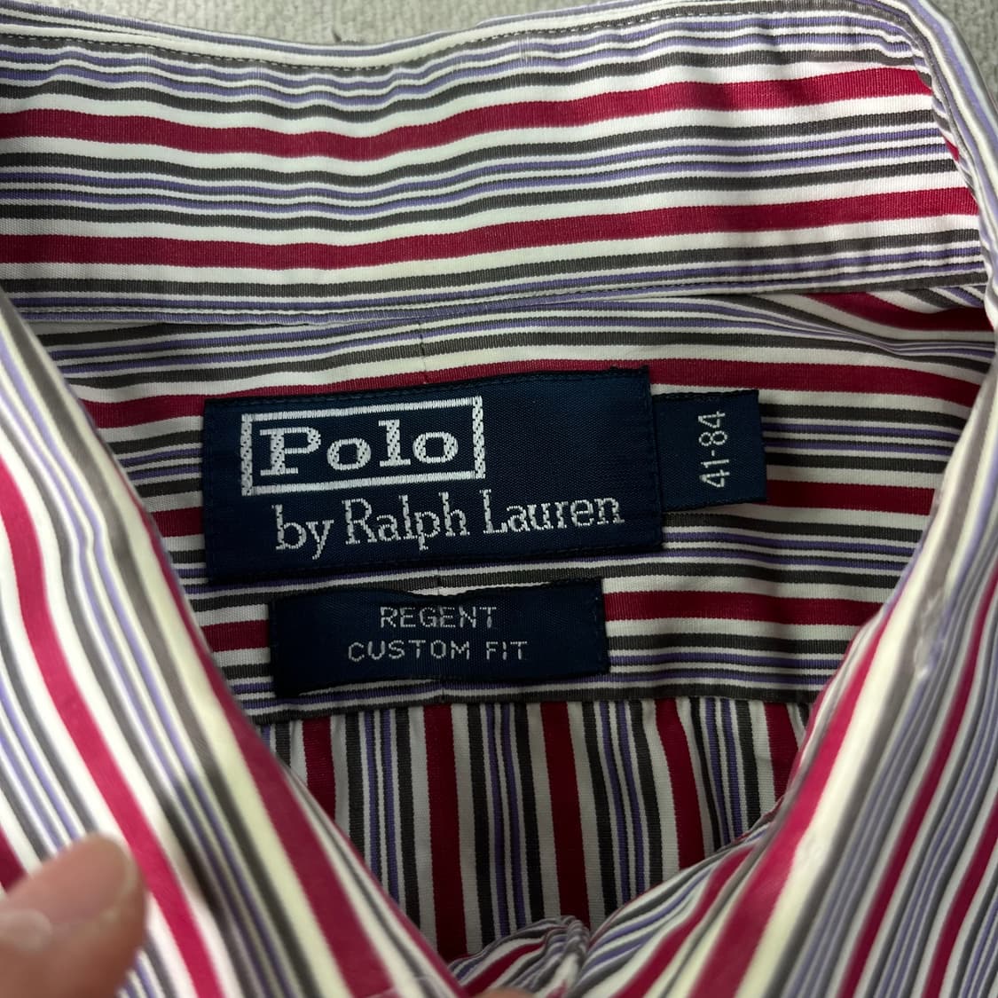 100 폴로랄프로렌 스트라이프 코튼 셔츠 상품이미지4