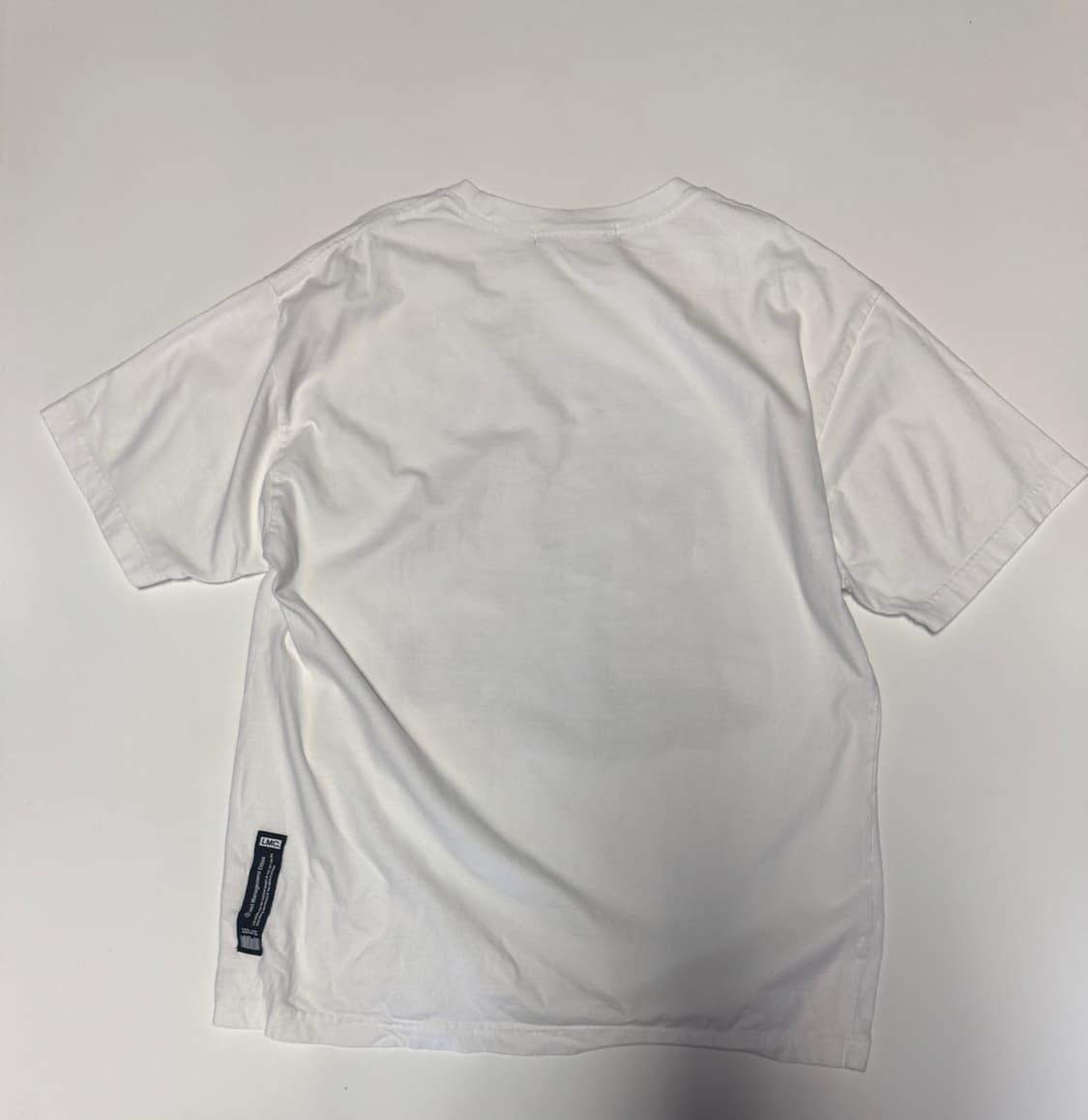 LMC 엘엠씨 프린팅 루즈핏 반팔 티셔츠 L 화이트 상품이미지2