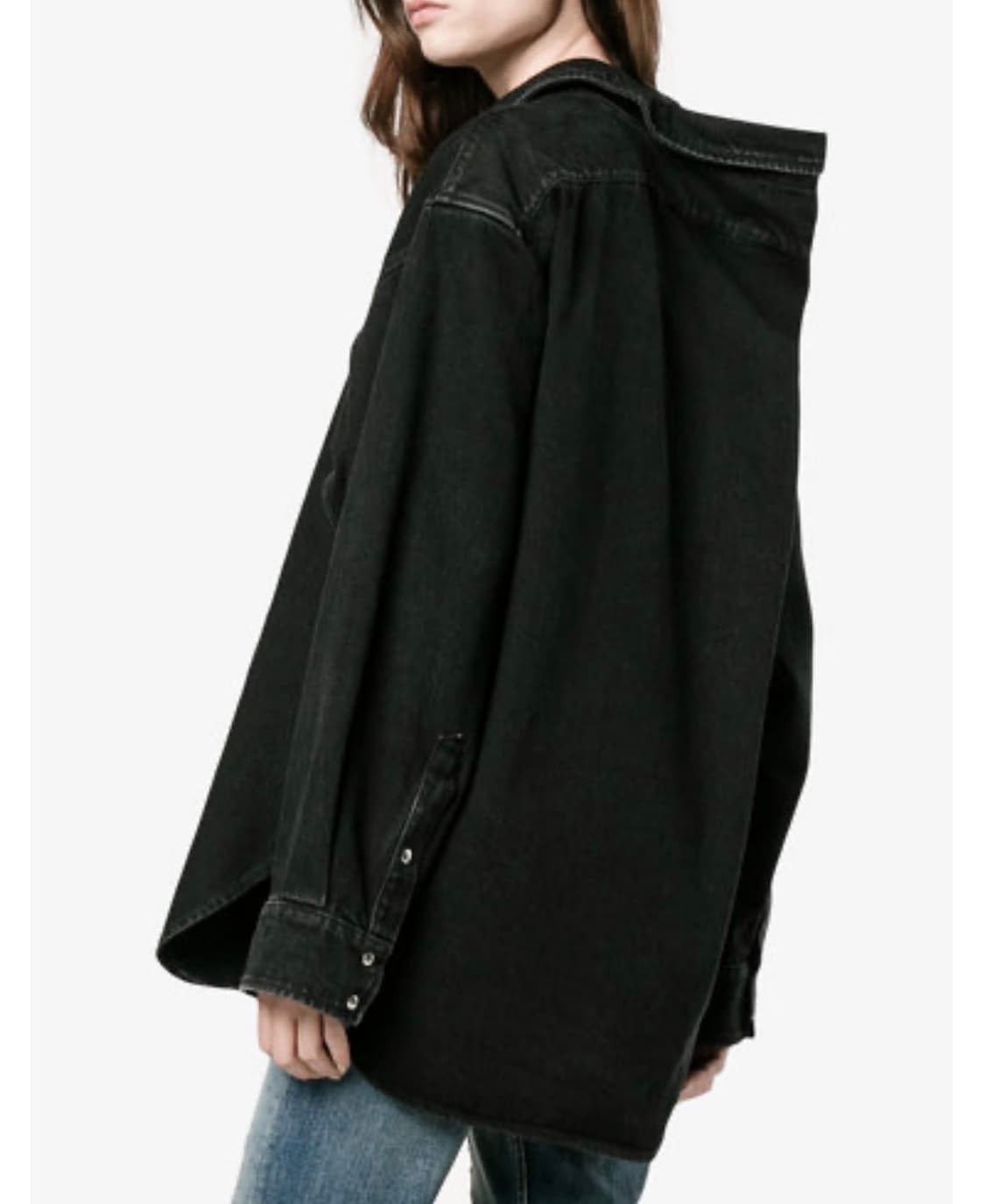 [38] 17SS 발렌시아가 핀치 흑청 데님 상품이미지3