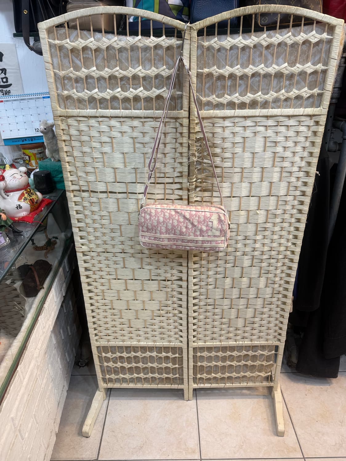 정품 디올 오빌리크 트로터 보스턴 크로스백 팝니다 상품이미지1