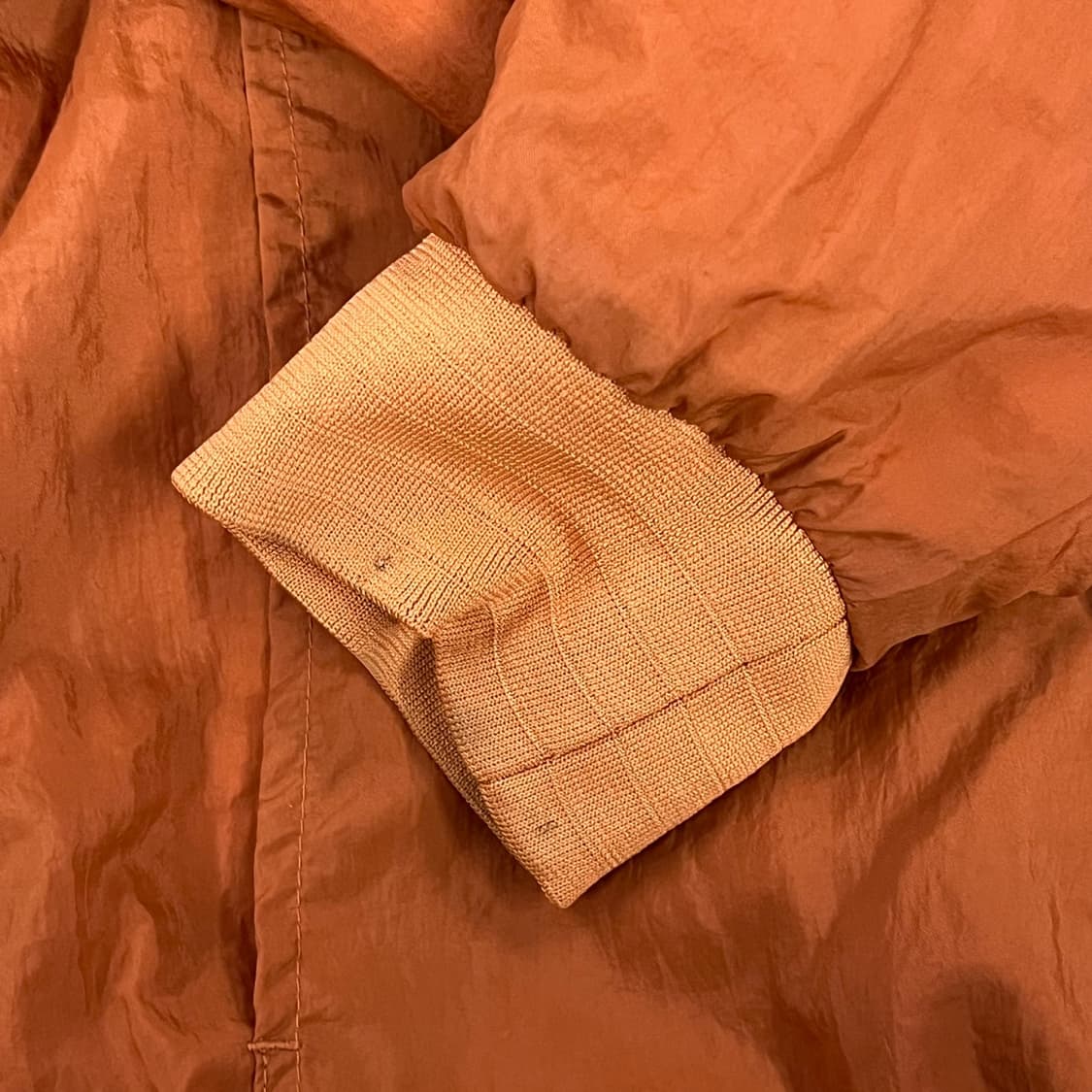 [정품/M] 나이키 오렌지 빅스우시 뽀글이 플리스 바람막이 양면 b17 상품이미지3