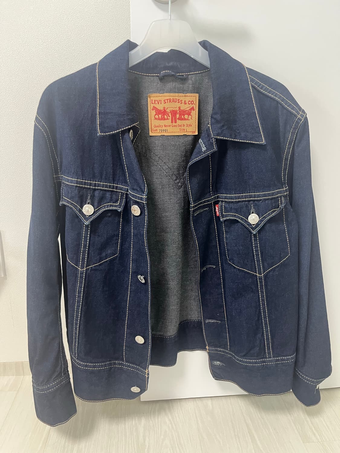 리바이스 데님 자켓 L사이즈 상품이미지2