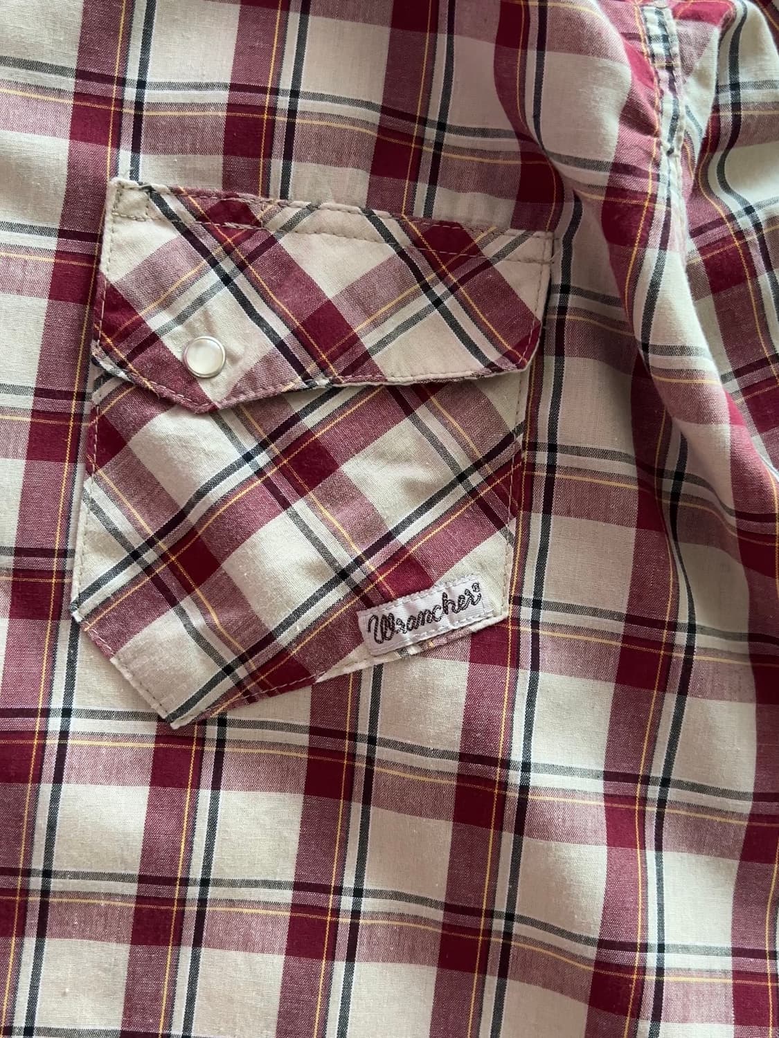 랭글러 웨스턴 체크 셔츠 XLT 상품이미지5