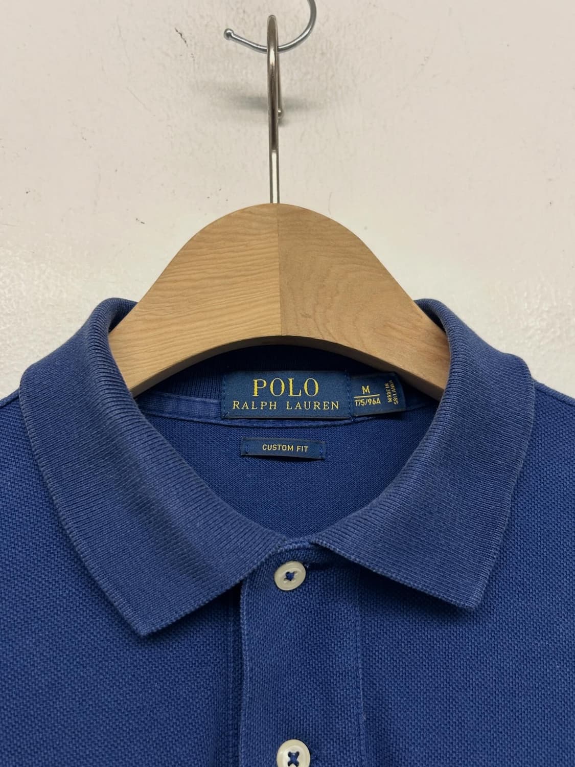 폴로 랄프로렌 빅포니 네이비 반팔 카라티 상품이미지3