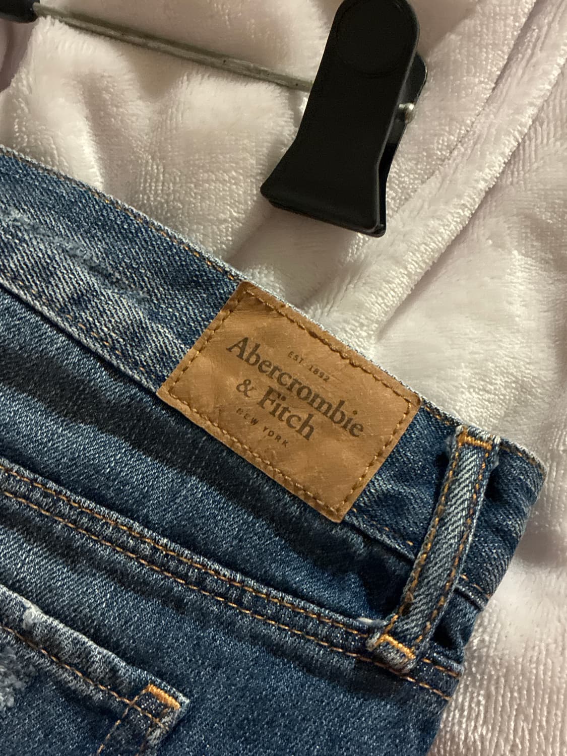 Abercrombie denim micro shorts vintage 상품이미지3