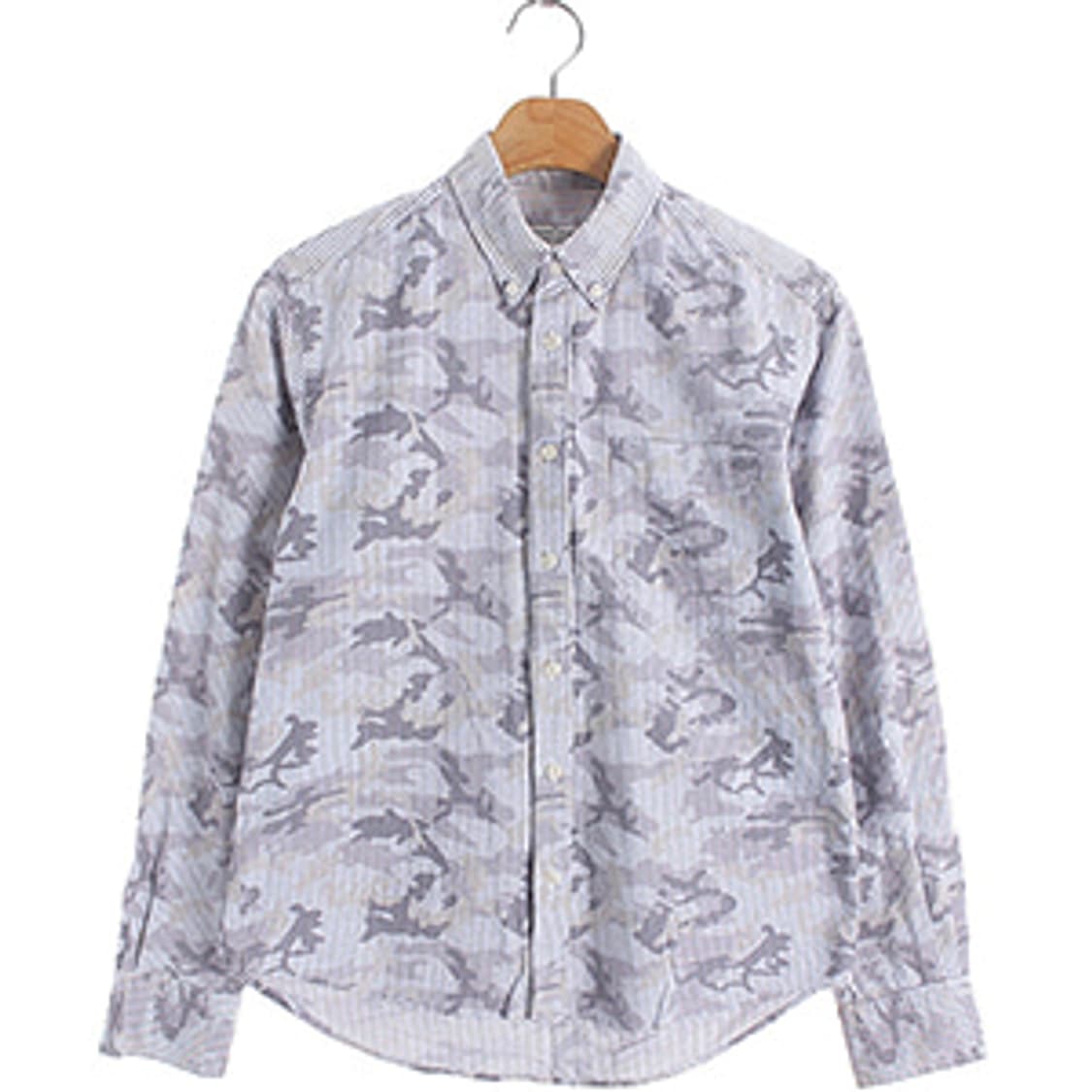 GLOBAL WORK
카모 & 스트라이프 셔츠
(SIZE : S)
 상품이미지1