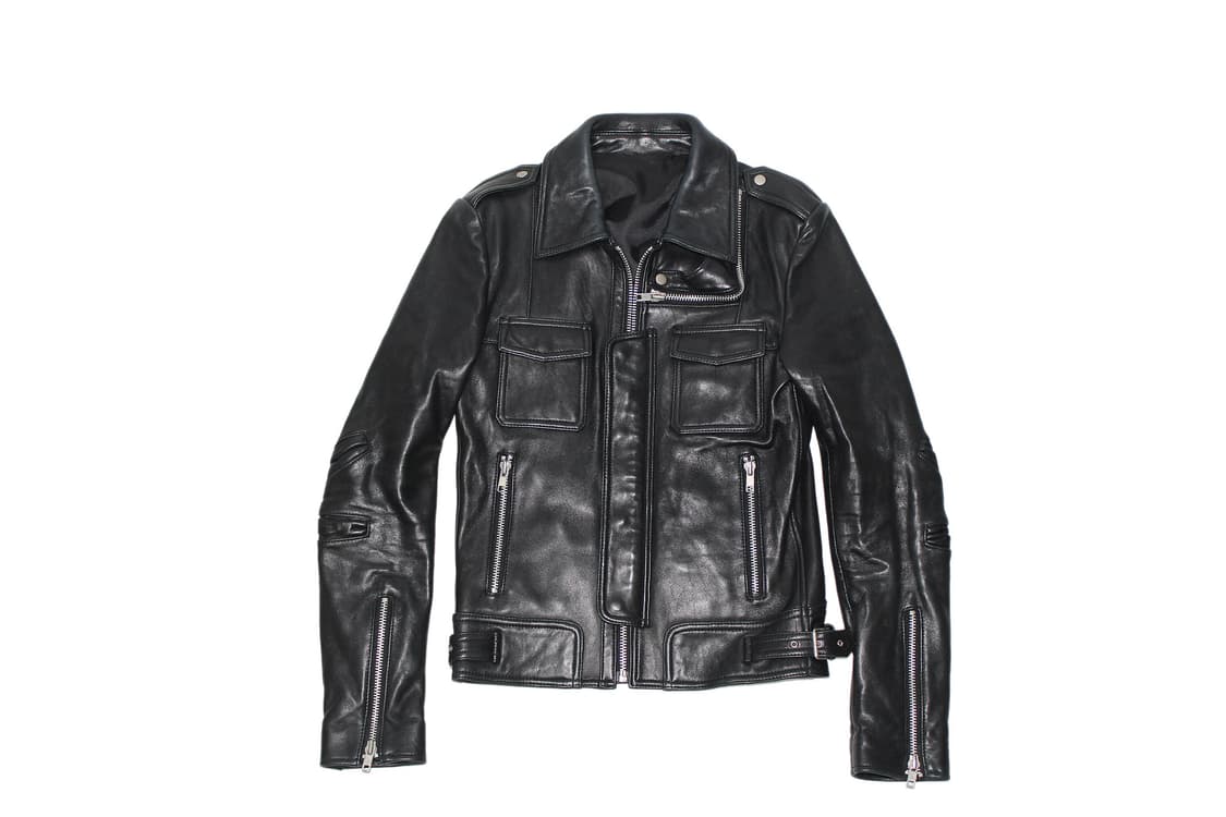 2000s JAPAN 램스킨 싱글레더 자켓  상품이미지1