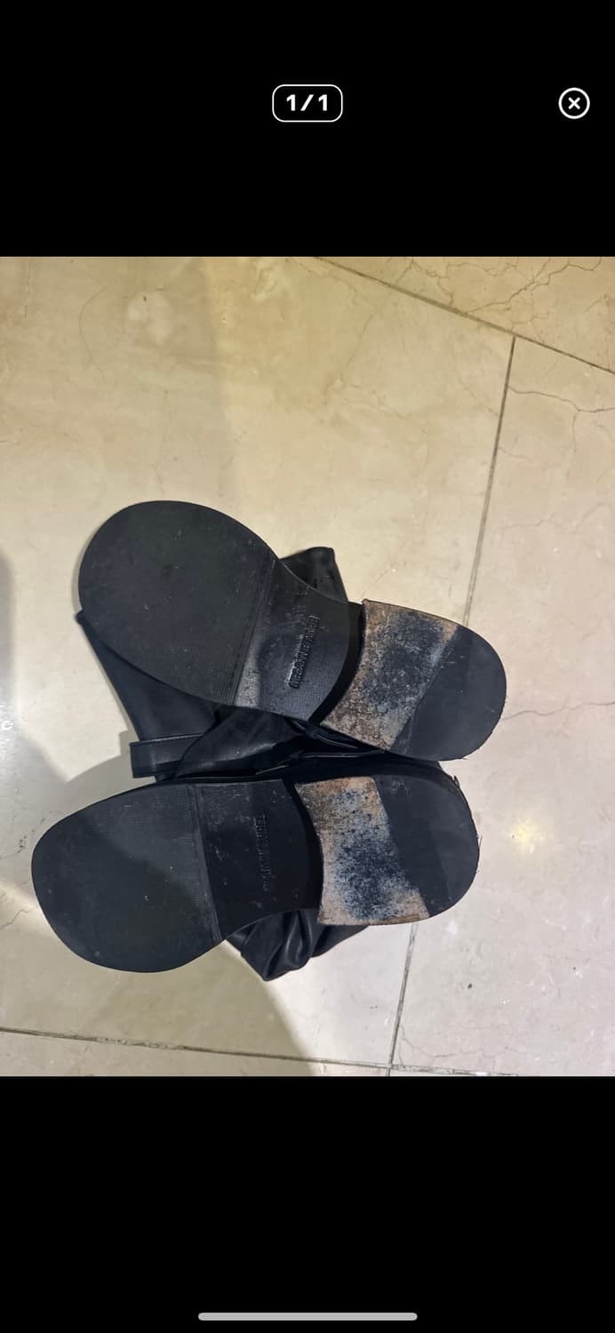 네거티브쓰리 롱부츠 240 블랙 상품이미지4