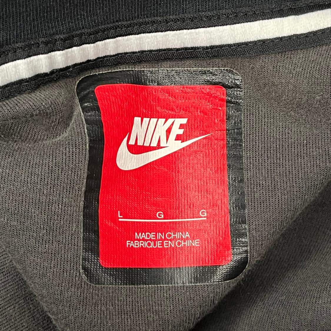 [정품/L] 나이키 테크 플리스 카모 후드집업 블랙 b17 상품이미지5