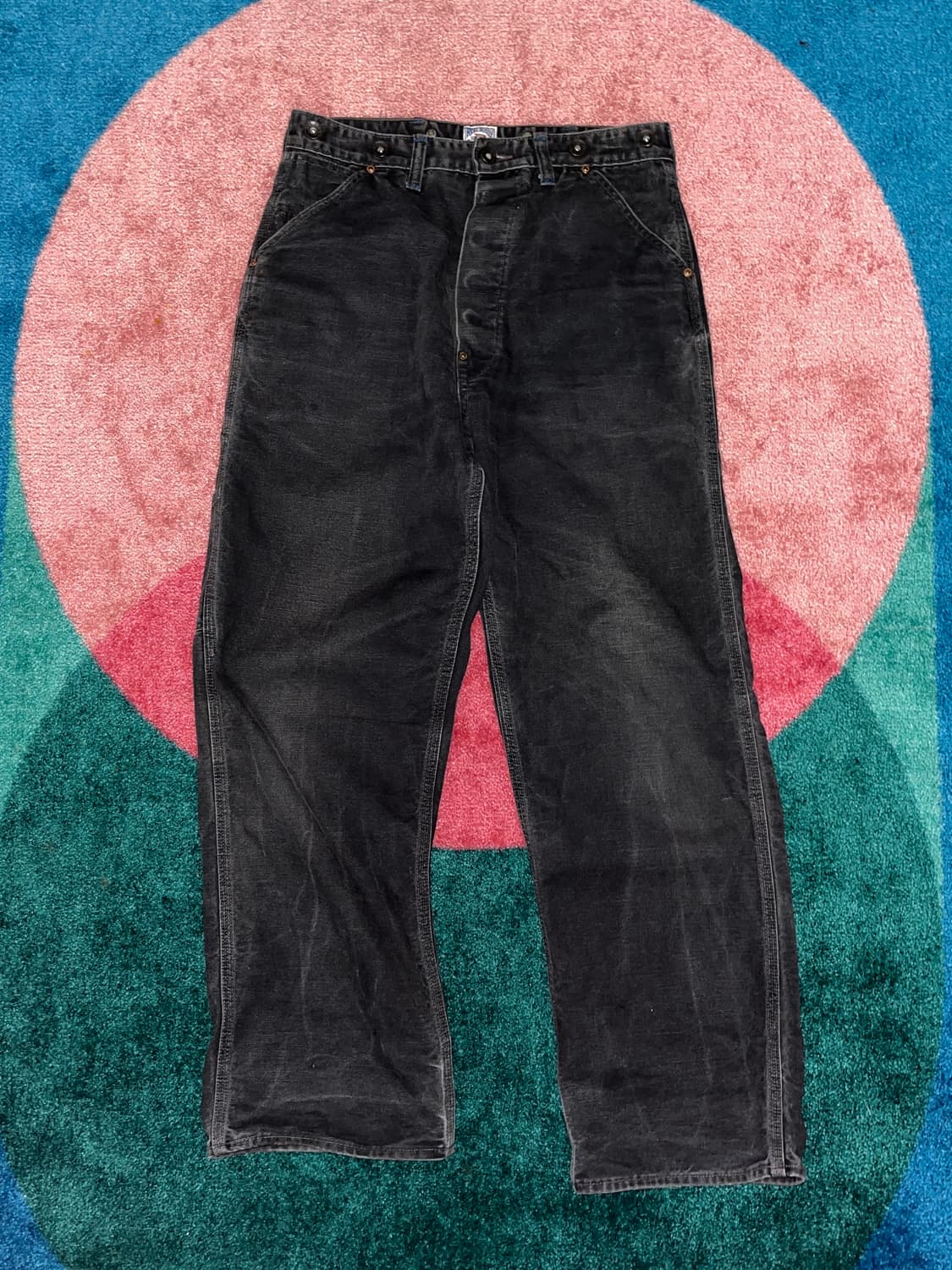 리얼맥코이 다크그레이 카펜터 워크팬츠 상품이미지3