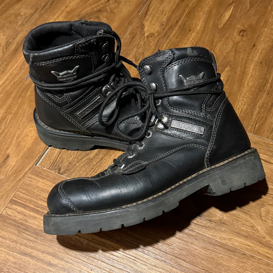 HARLEY DAVIDSON LEATHER BIKE BOOTS 상품이미지1