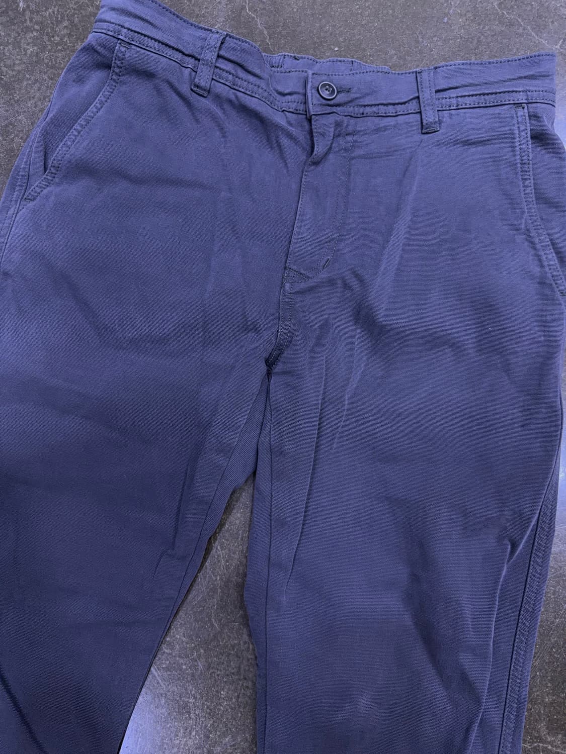 시리즈 스트레이트 스트레치 블렌딩 워싱 그레이 팬츠 82(32) 상품이미지3