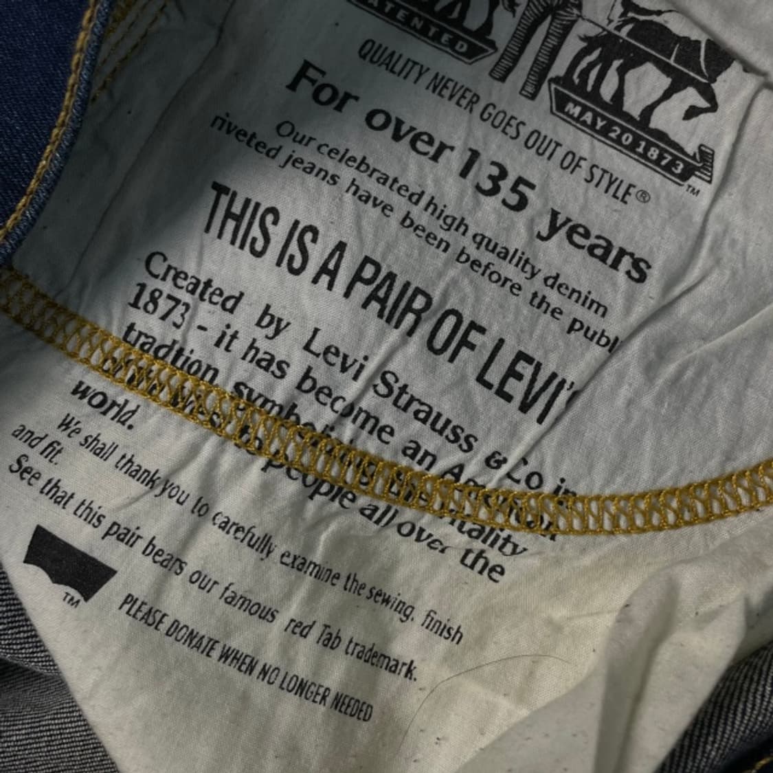 35 리바이스 514 청바지 상품이미지3