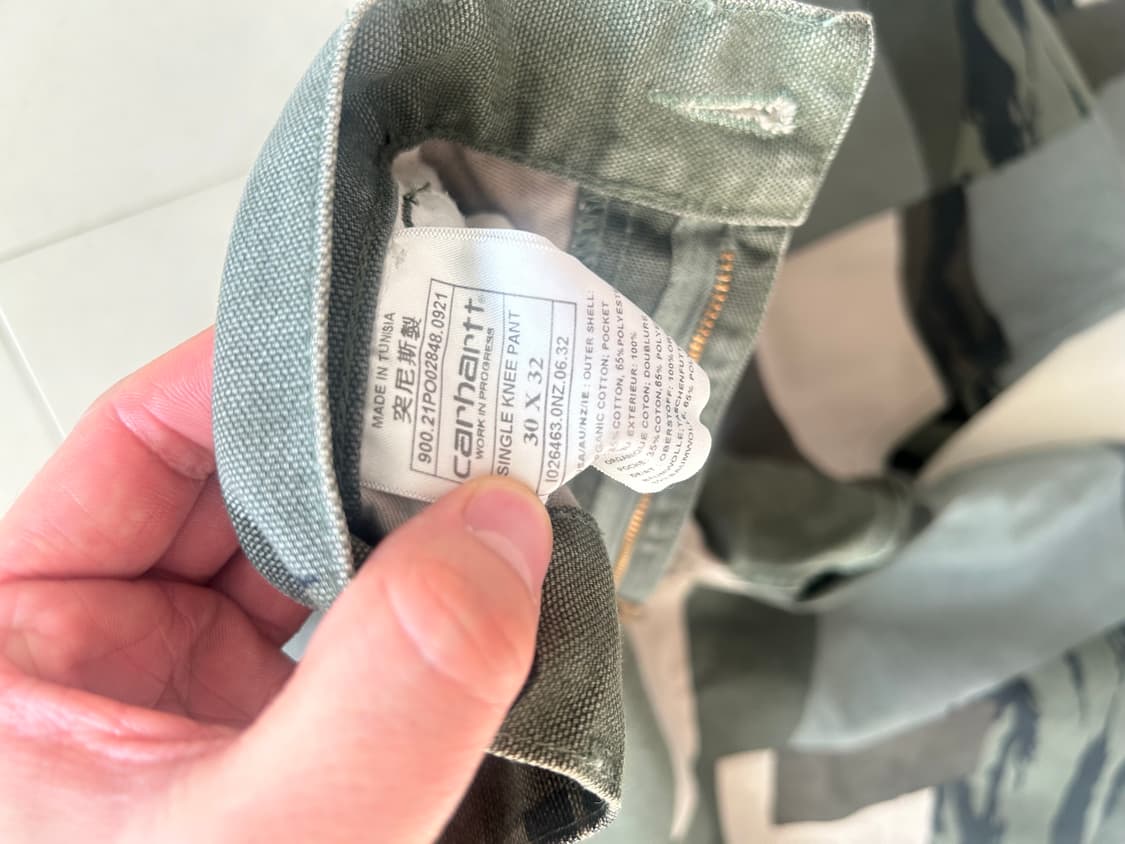 [30] 칼하트 카모 팬츠 상품이미지3