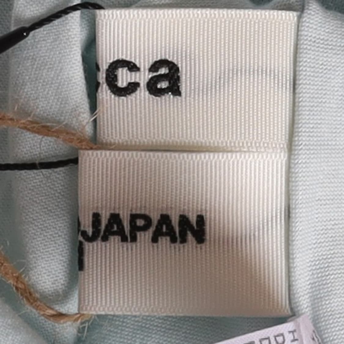 주카 Zucca Half Sleeve Back Knot T-shirt  상품이미지8