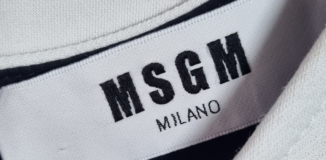 XS (44) MSGM 엠에스지엠 화이트 민소매 상품이미지3