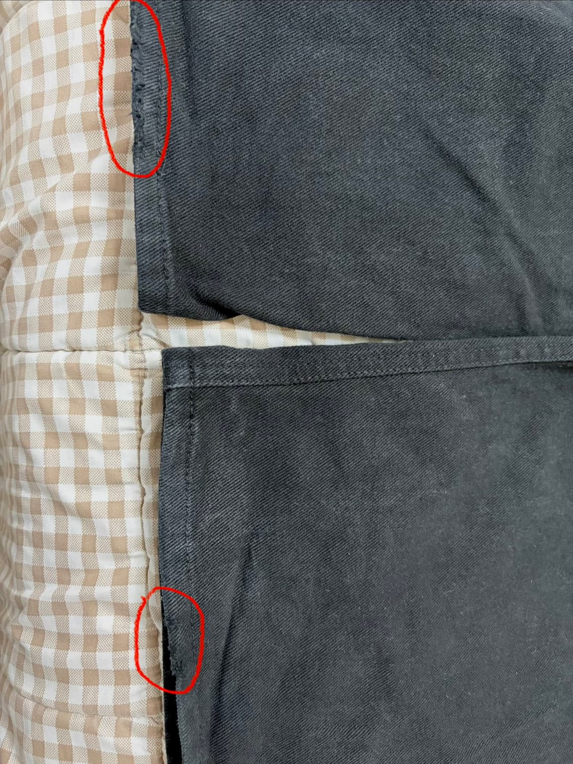 애즈온 SMOG WIDE PANTS / BLACK 상품이미지5