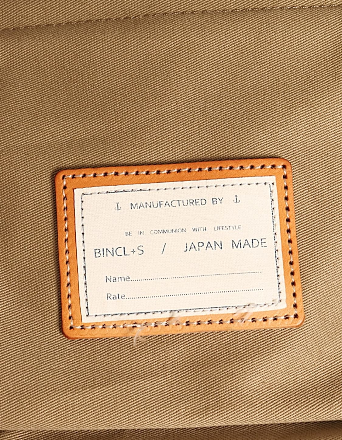 BINCL+S Canvas 2Way Bag 상품이미지5