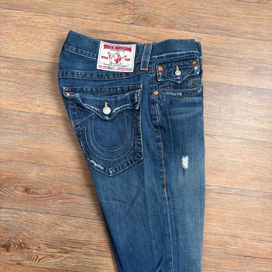 트루릴리젼 33 청바지 미국 수입 정품 빌리 로라이즈 부츠컷 상품이미지5