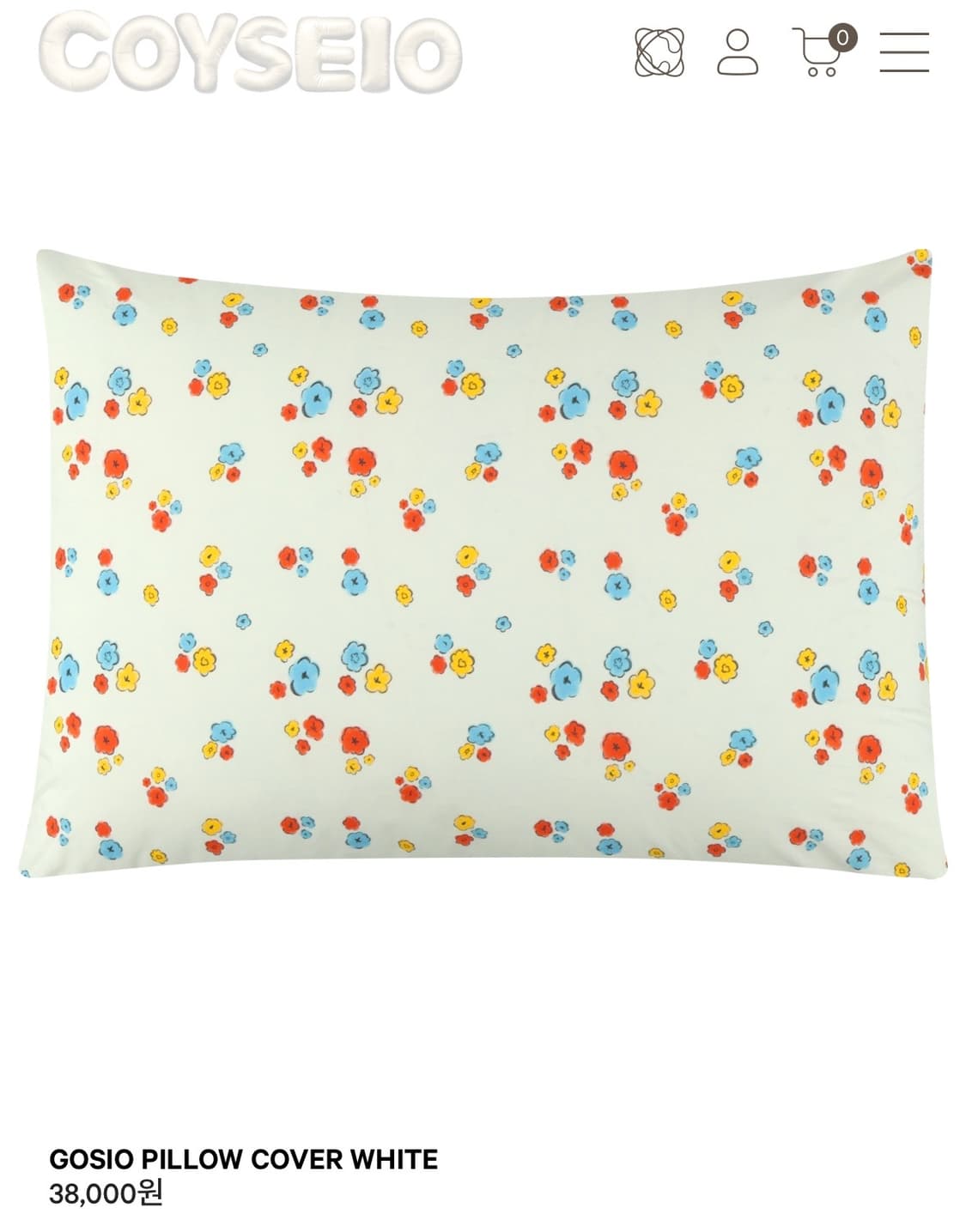 코이세이오 pillow cover 상품이미지1