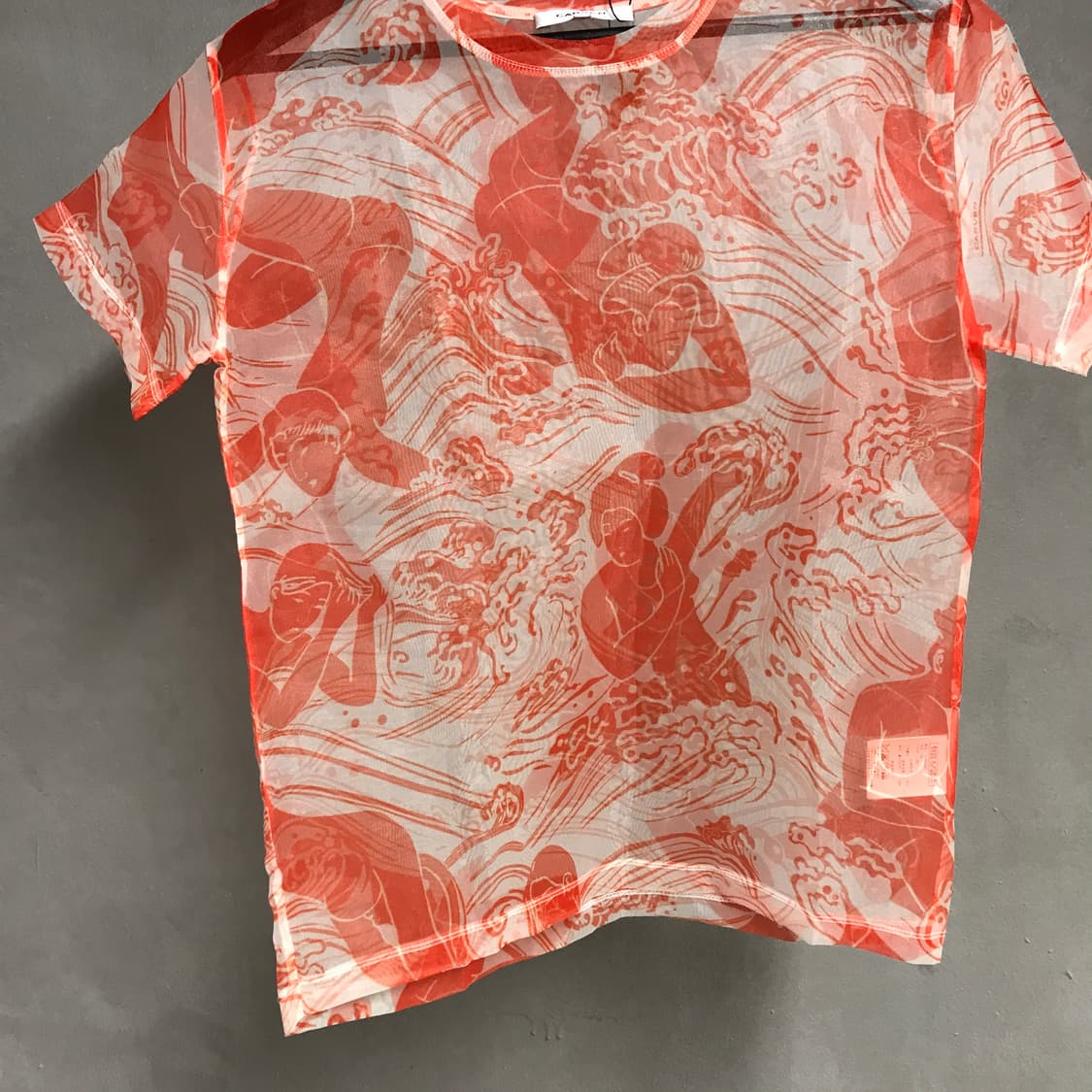 까르벵 메쉬 반팔 티셔츠 XS(W) 상품이미지3