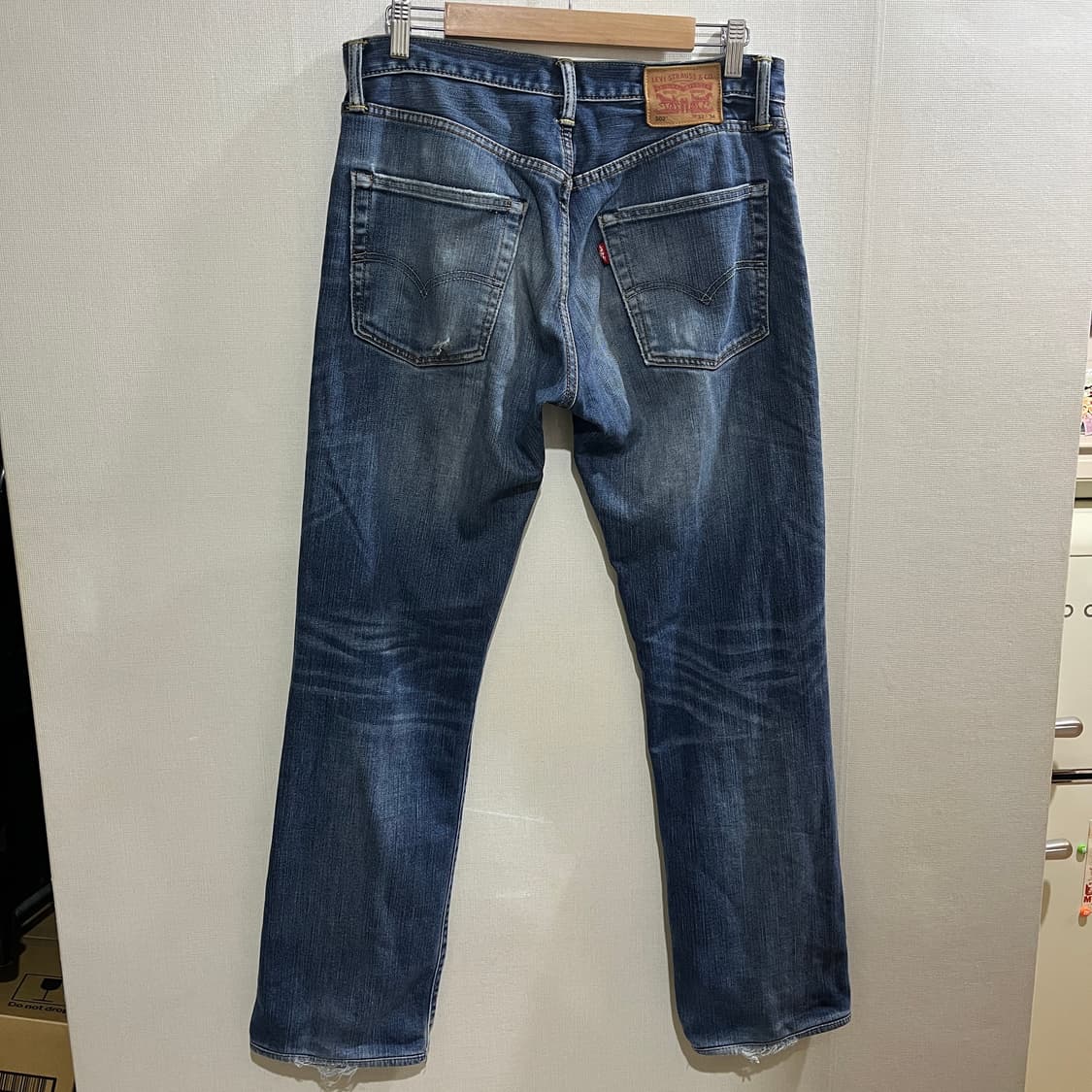 (32/34) 리바이스 502 빈티지 워싱 데님 청바지 상품이미지2
