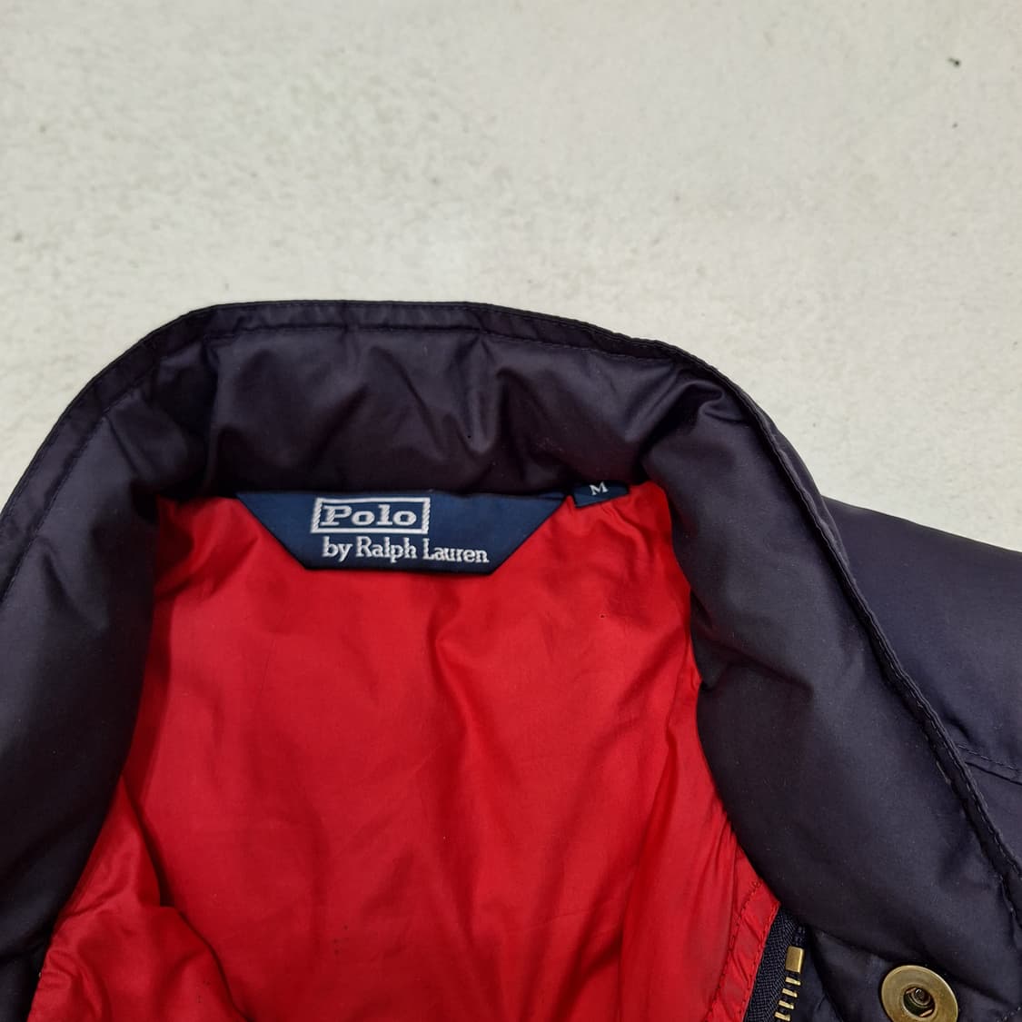 폴로랄프로렌  가죽패치패딩조끼M 상품이미지3