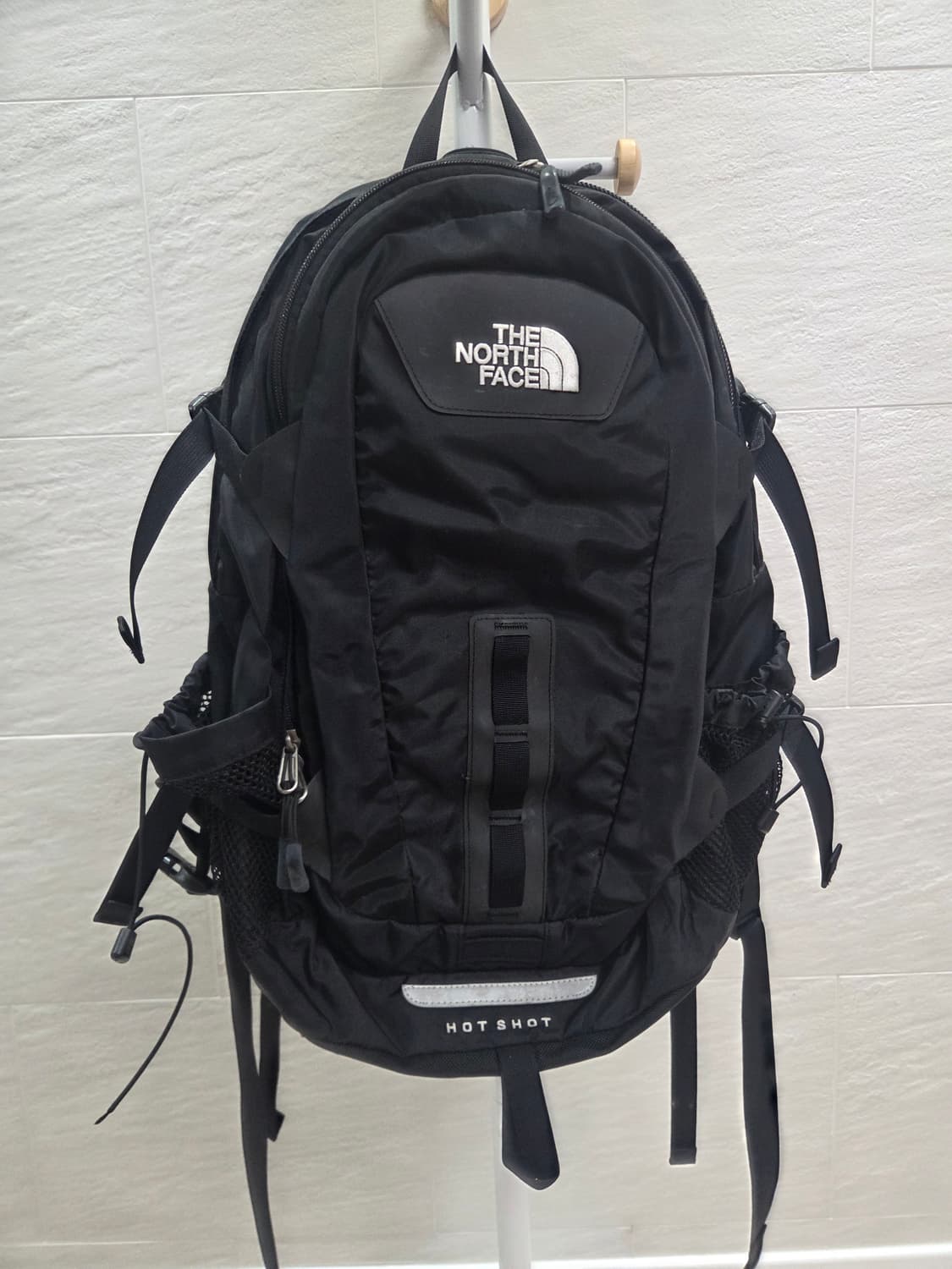 노스페이스 핫샷 블랙 백팩 상품이미지1