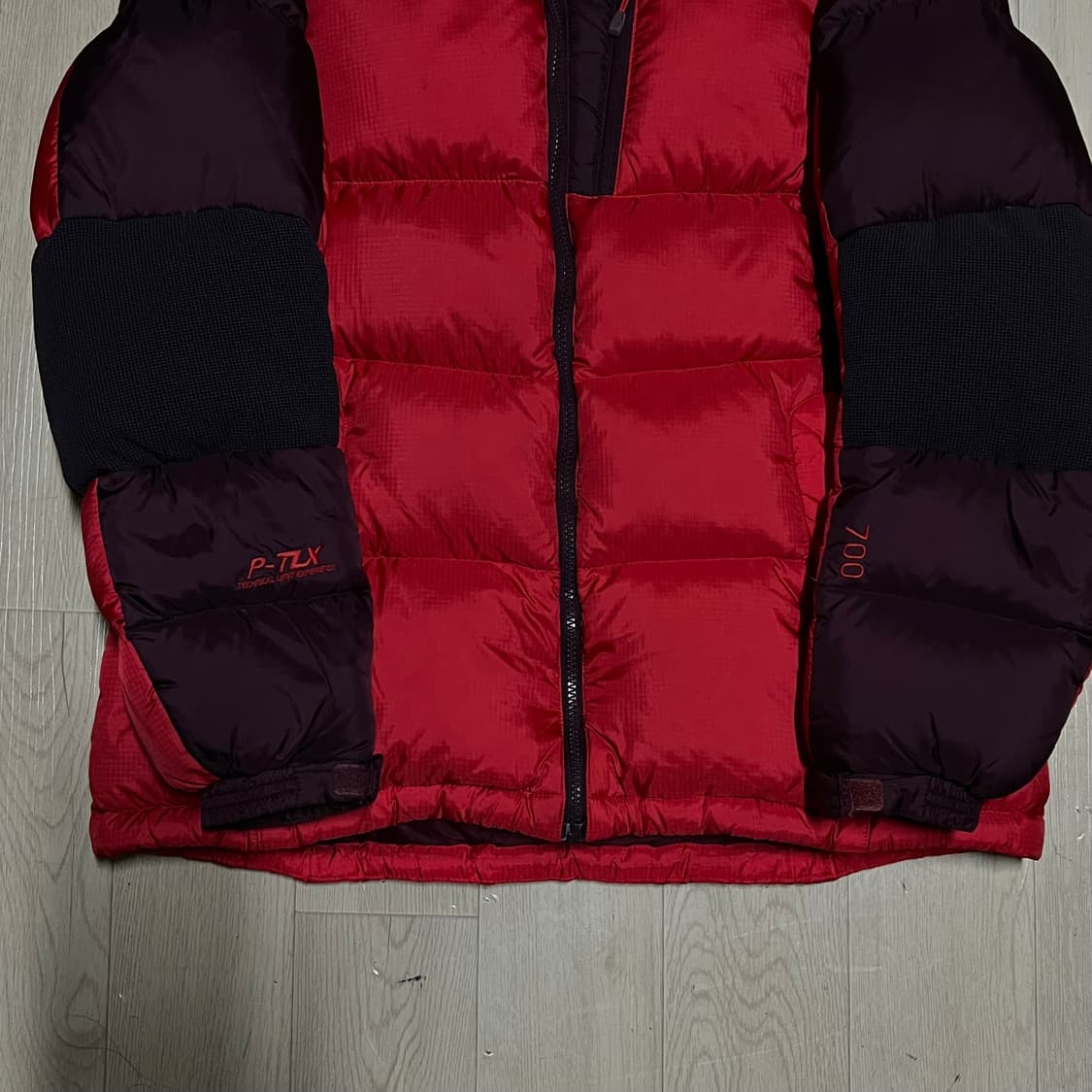 프로월드컵 테크니컬 구스다운 700 후드 패딩 점퍼 [레드] L/100 상품이미지3