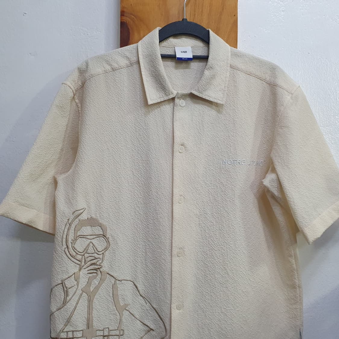 지이크 반팔 우븐남방(951 상품이미지2