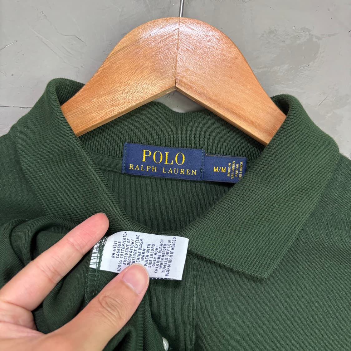 폴로 랄프로렌 PK 카라티셔츠 반팔 그린 상품이미지3